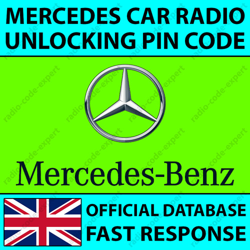 Pin sblocco radio - di, mercedes