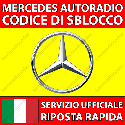 Mercedes radio codice - ✅mercedes, di